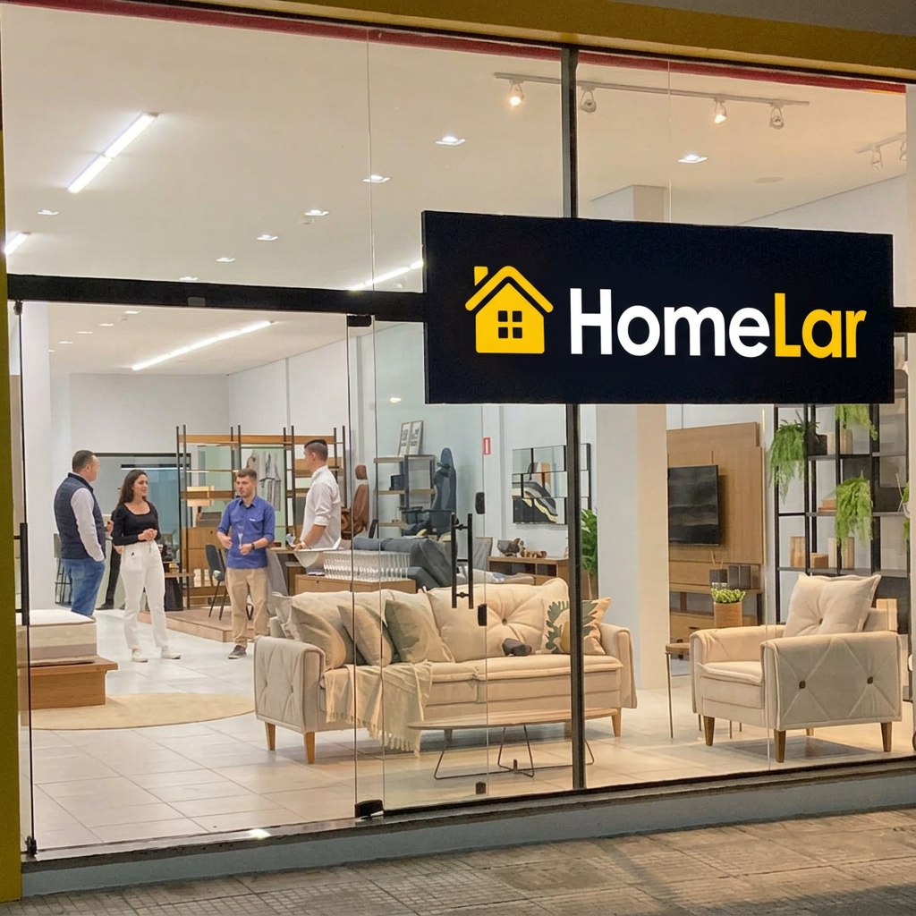 Fachada da loja HomeLar